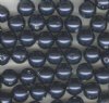 25 6mm Night Blue Swarovski Pearls